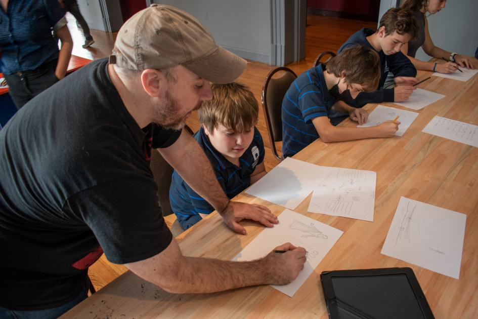 Visita de la Escuela N° 65 Portugal al Museo Histórico Nacional (MHN)