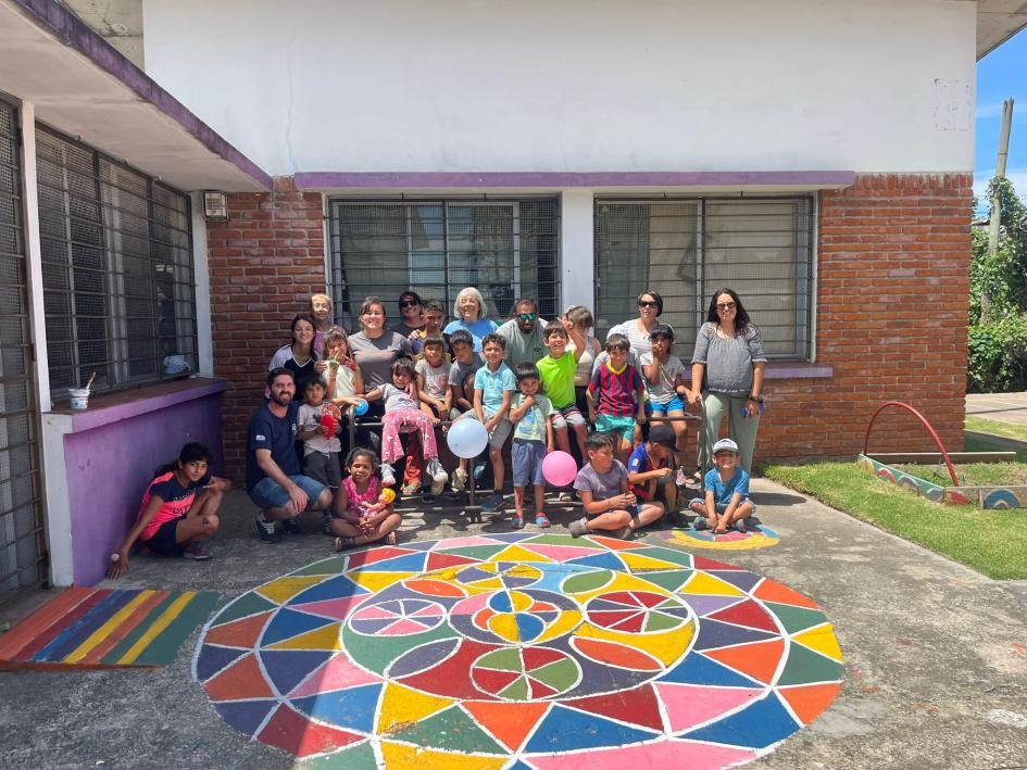 Niños y niñas del Cerro celebraron el cierre de actividades de este año