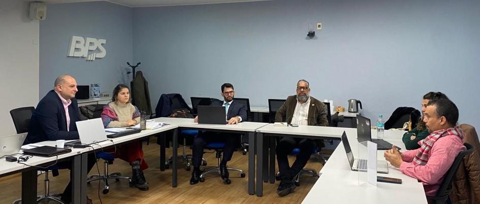 Reunión en el BPS