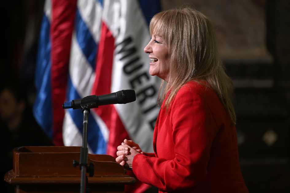 Vicepresidenta del República, Carolina Cosse en el Cierre oficial del Día del Patrimonio