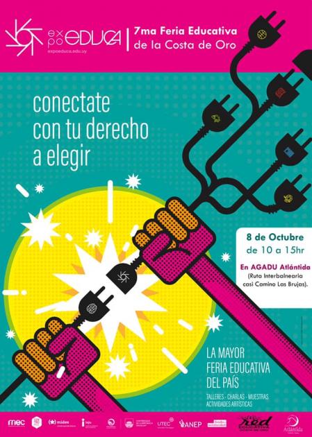 Placa de invitación a taller