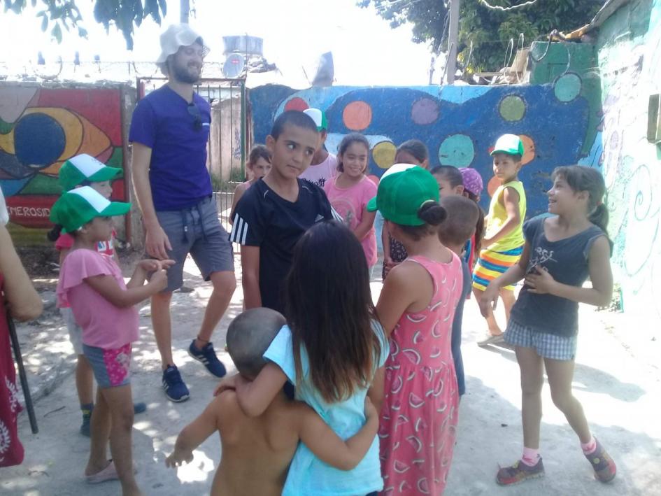 Recreación con niños y niñas