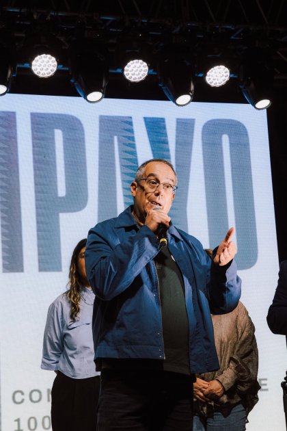Ministro, José Carlos Mahía, en la celebración por los cien años de Aníbal Sampayo