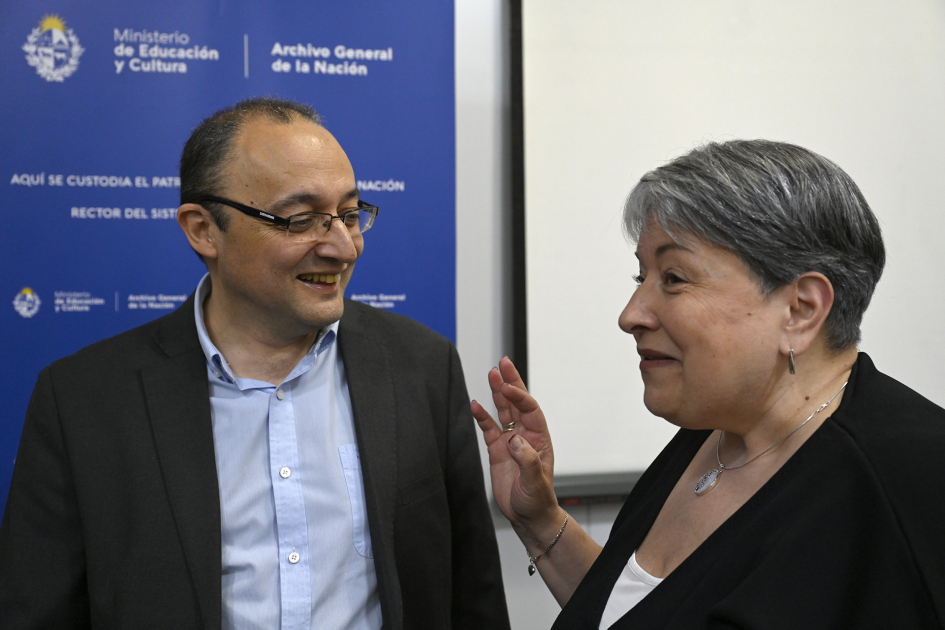 Carlos Varela y Alejandra Villar.