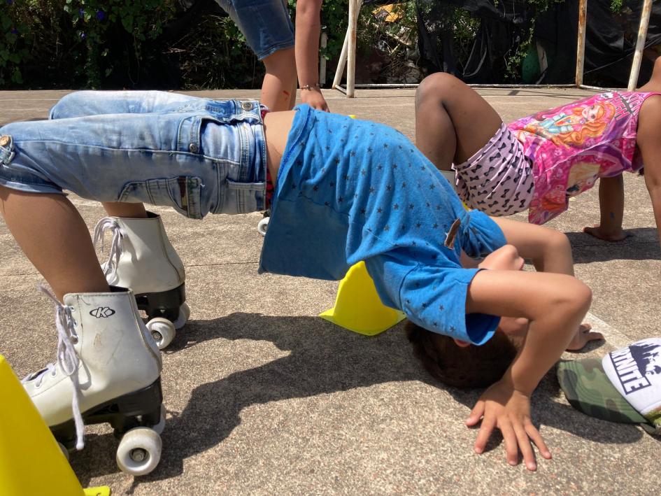 Niños y niñas del Cerro celebraron el cierre de actividades de este año