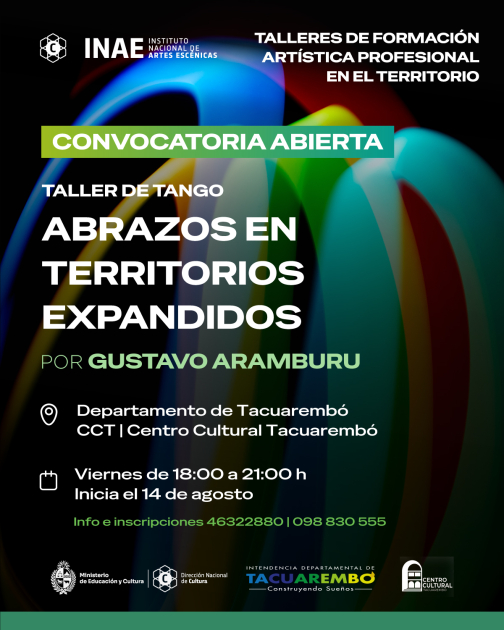Abren las inscripciones a los Talleres de Formación Artística Profesional en Territorio Abren las inscripciones a los Talleres de Formación Artística Profesional en Territorio