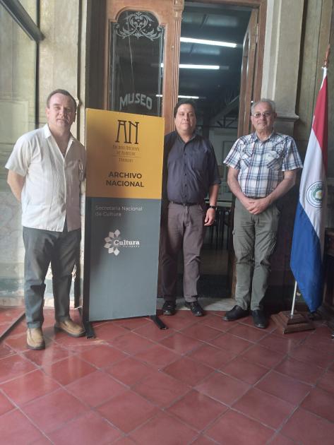 Visita técnica al Archivo Nacional de Asunción Visita técnica al Archivo Nacional de Asunción