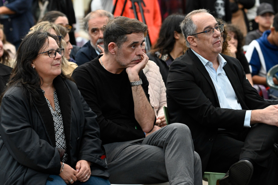 Ministro José Carlos Mahía, Subsecretaria Gabriela Verde y Subsecretario Federico Graña