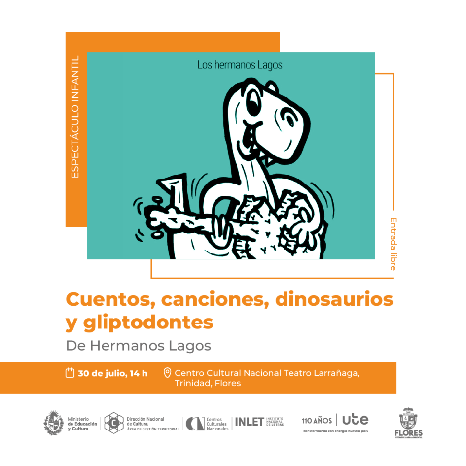 Cuentos, canciones, dinosaurios y gliptodontes en Trinidad Cuentos, canciones, dinosaurios y gliptodontes en Trinidad