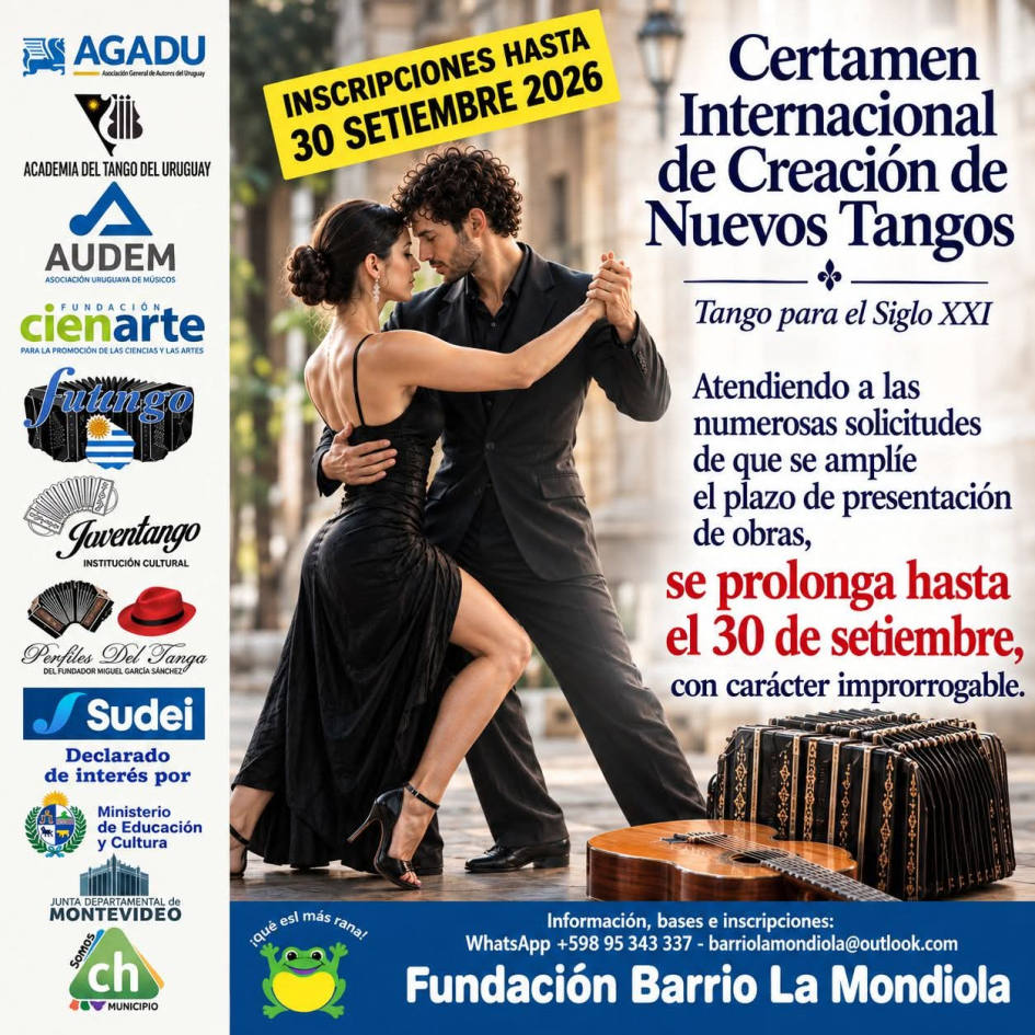 Certamen internacional de creación de nuevos tangos