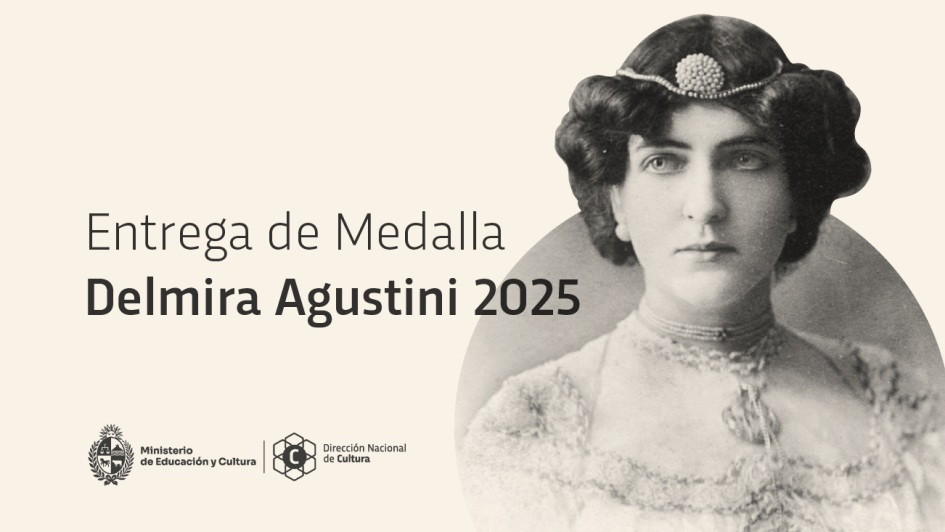 Medalla Delmira Agustini 2025 a Tatiana Oroño