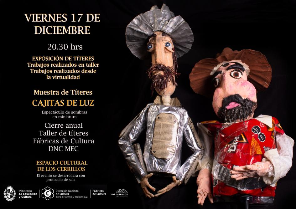 Exposición de títeres realizados desde la virtualidad: crear, pese a todo Exposición de títeres realizados desde la virtualidad: crear, pese a todo