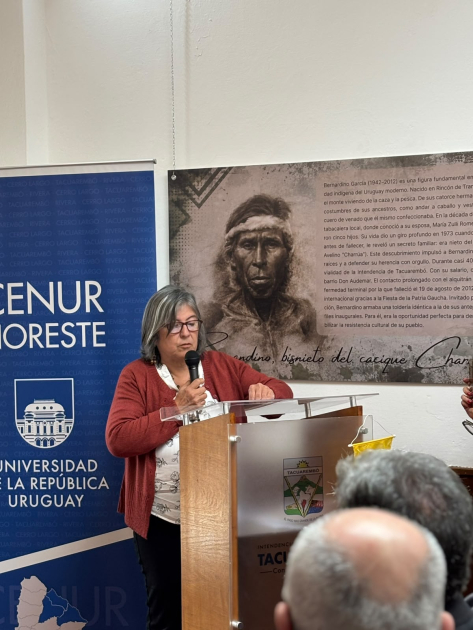Ana María Oyenar. Museo del Indio, Tacuarembó