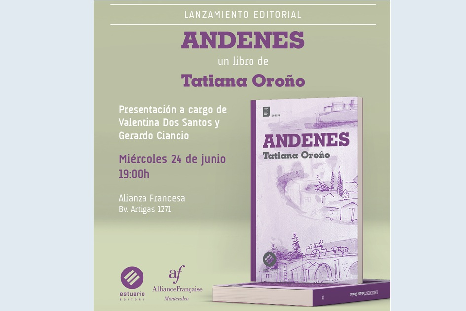 Tatiana Oroño presenta su nuevo libro “ANDENES” Tatiana Oroño presenta su nuevo libro “ANDENES”