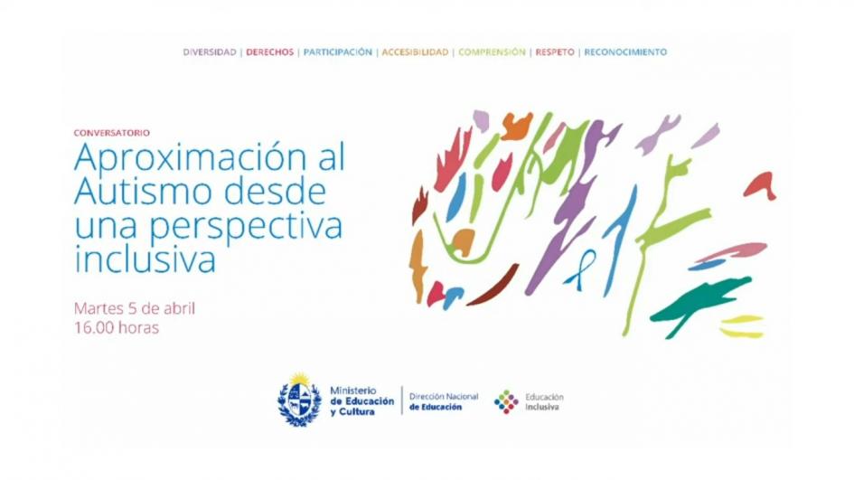 Aproximación al Autismo desde una perspectiva inclusiva_flyer Placa informativa utilizada para presentar la actividad