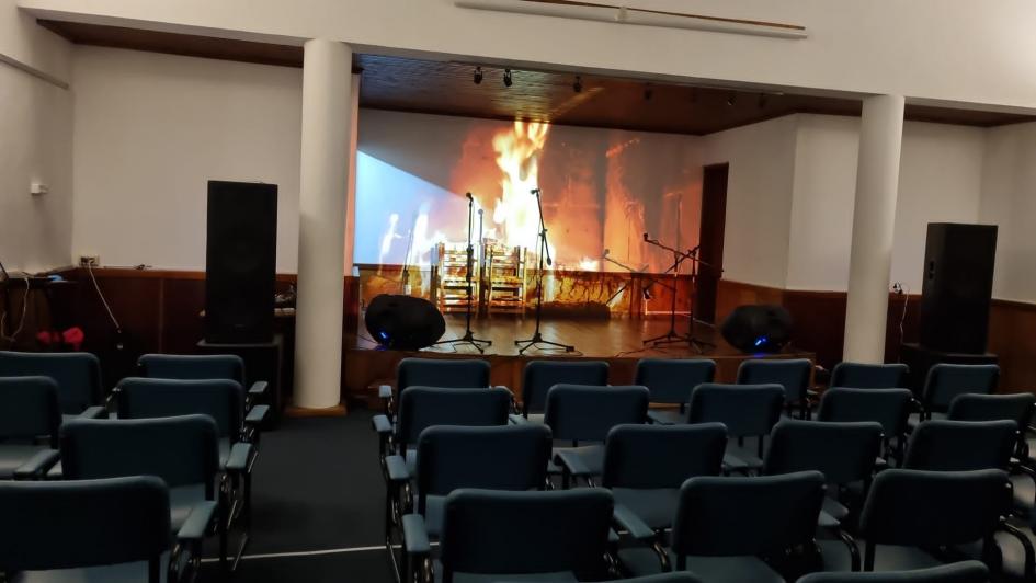 Celebración del solsticio de invierno en el Centro Cultural Nacional de La Paloma