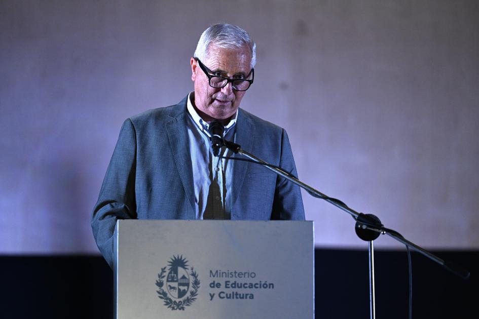 Director de Cultura de Colonia, Eduardo Barale.
