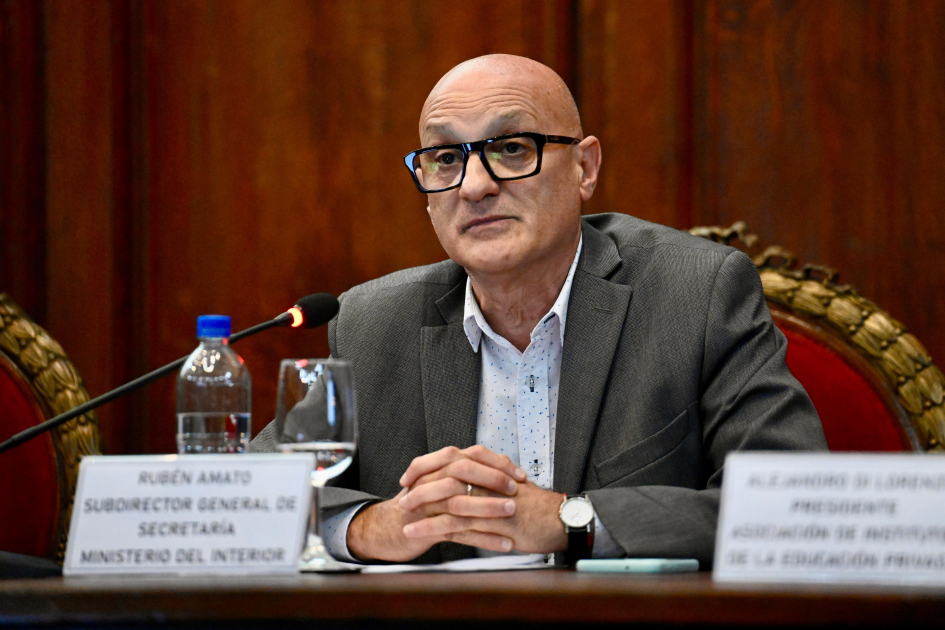 Subdirector General de Secretaría del Ministerio del Interior, Rubén Amato