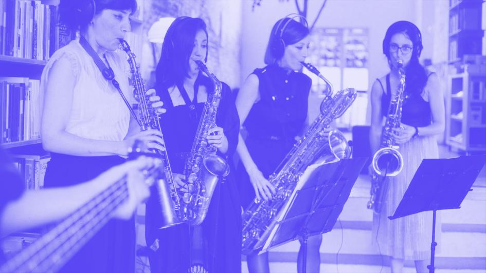 Ellas · Cuarteto de saxofones Ellas · Cuarteto de saxofones