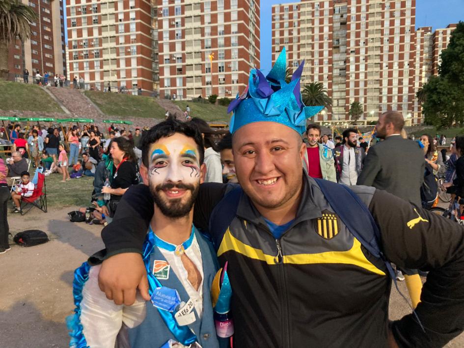 Actuación del Coro de Urbano Sur en Tablado de Carnavalé Actuación del Coro de Urbano Sur en Tablado de Carnavalé