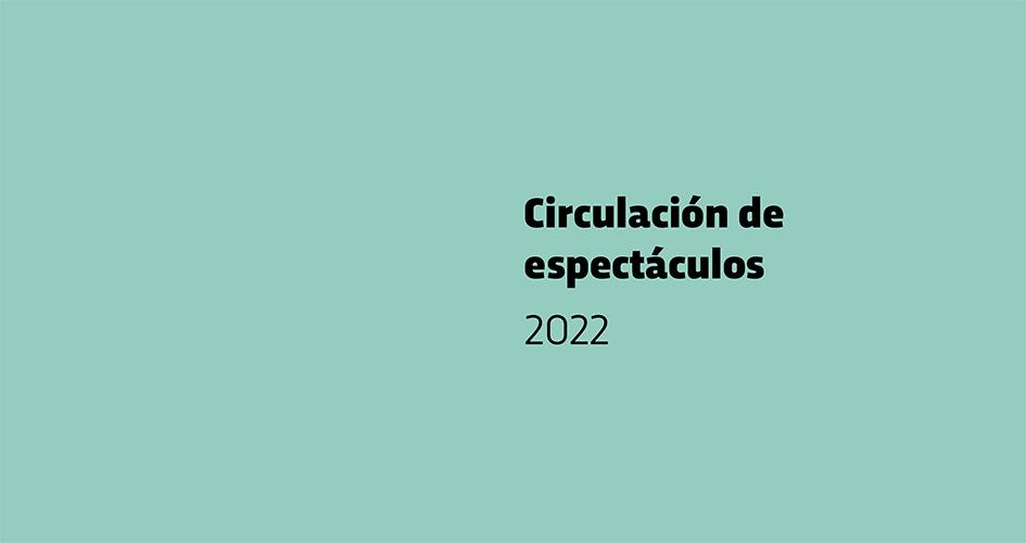 Circulación de espectáculos 2022 Circulación de espectáculos 2022