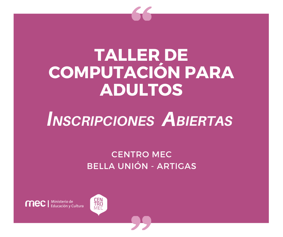 Computación para adultos Computación para adultos