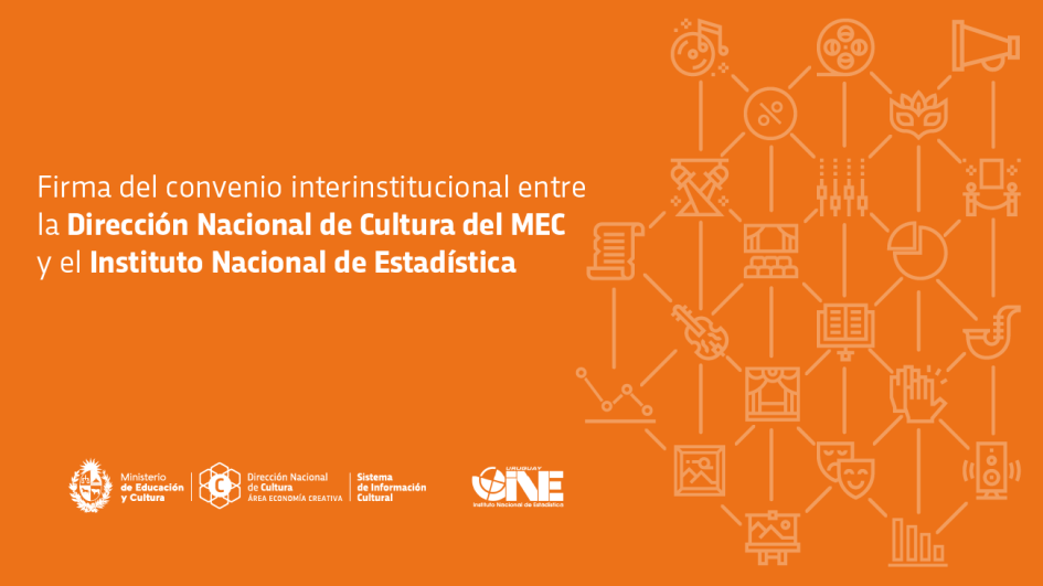 Firma de convenio entre la Dirección Nacional de Cultura del MEC y el Instituto Nacional de Estadíst Firma de convenio entre la Dirección Nacional de Cultura del MEC y el Instituto Nacional de Estadíst