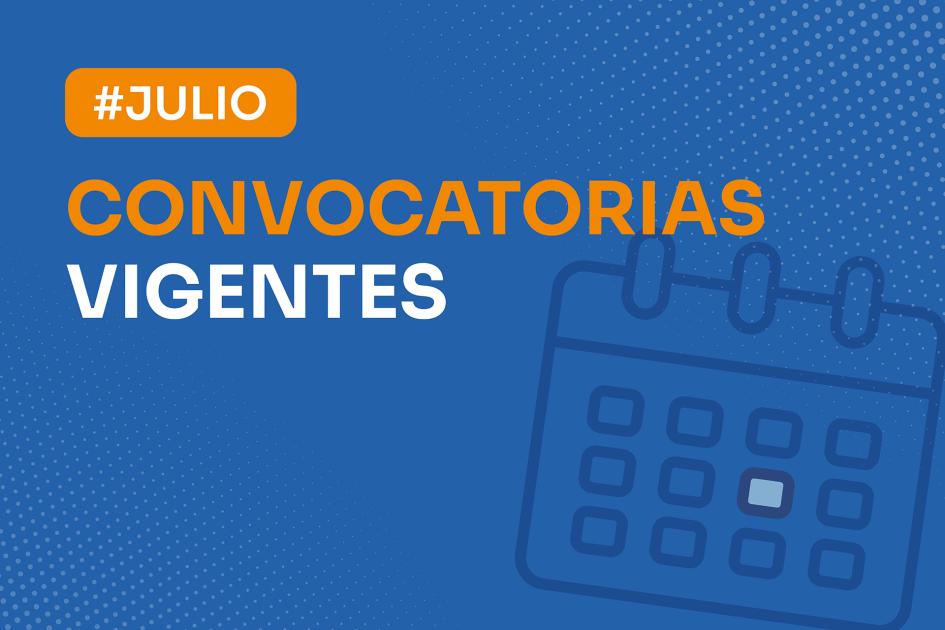 Convocatorias julio Convocatorias julio
