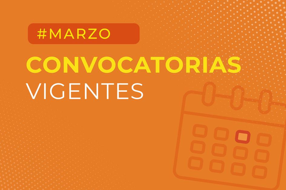 Convocatorias marzo Convocatorias marzo