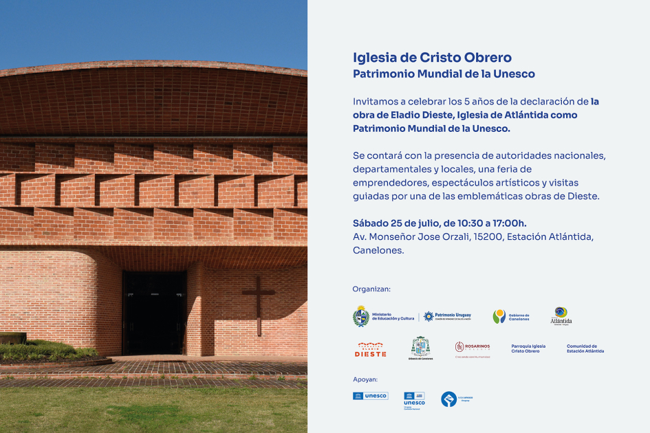 Celebración de la Iglesia de Atlántida como Patrimonio Mundial de la Unesco Celebración de la Iglesia de Atlántida como Patrimonio Mundial de la Unesco