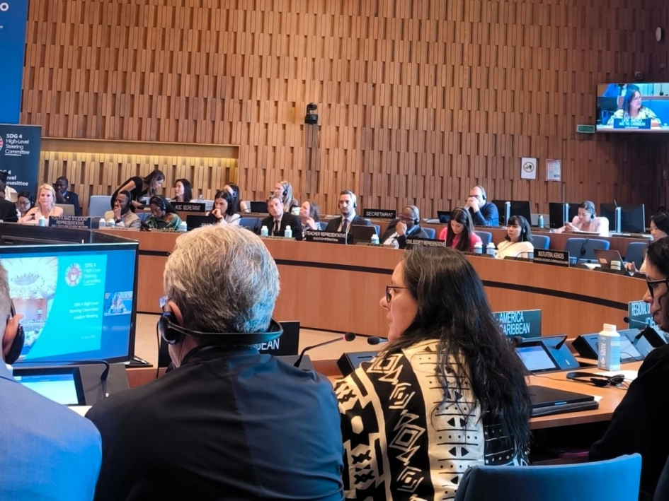 Subsecretaria participó en reunión internacional sobre educación inclusiva Subsecretaria durante la reunión