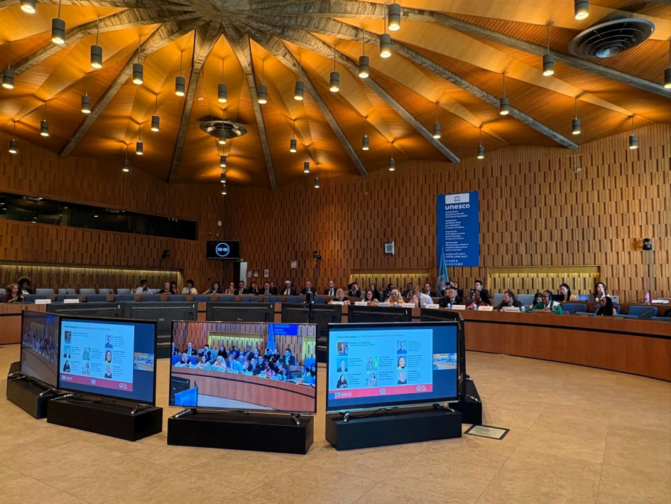 Subsecretaria participó en reunión internacional sobre educación inclusiva Plano general de la sala donde se realizó la cumbre