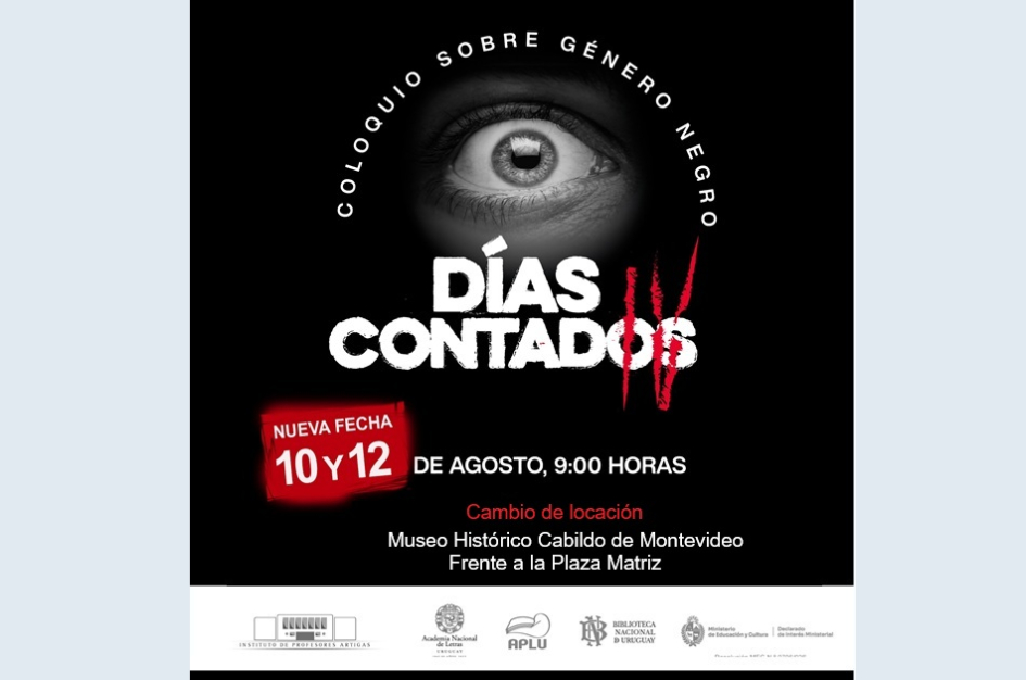 Logo de “Días contados IV” - Coloquio sobre género negro Logo de “Días contados IV” - Coloquio sobre género negro