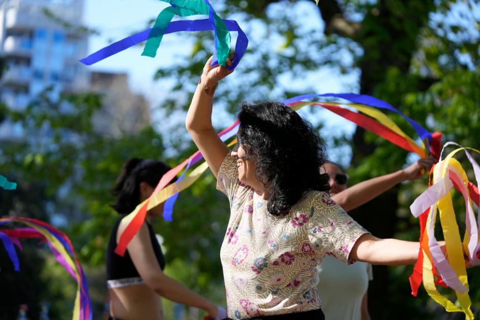 Urbano Sur celebró una nueva edición del Bailar la Primavera Urbano Sur celebró una nueva edición del Bailar la Primavera