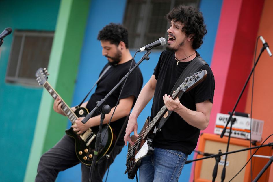 Ciclo musical a cielo abierto en Usina Bella Italia