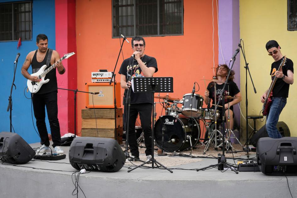 Ciclo musical a cielo abierto en Usina Bella Italia