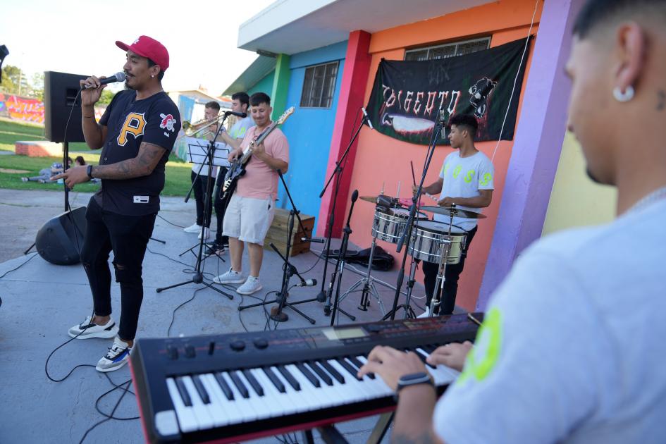 Ciclo musical a cielo abierto en Usina Bella Italia