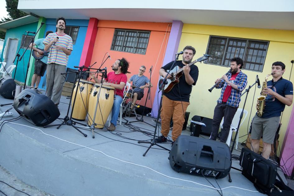 Ciclo musical a cielo abierto en Usina Bella Italia