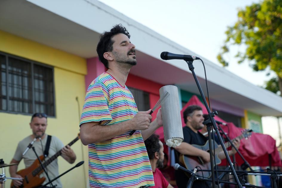 Ciclo musical a cielo abierto en Usina Bella Italia