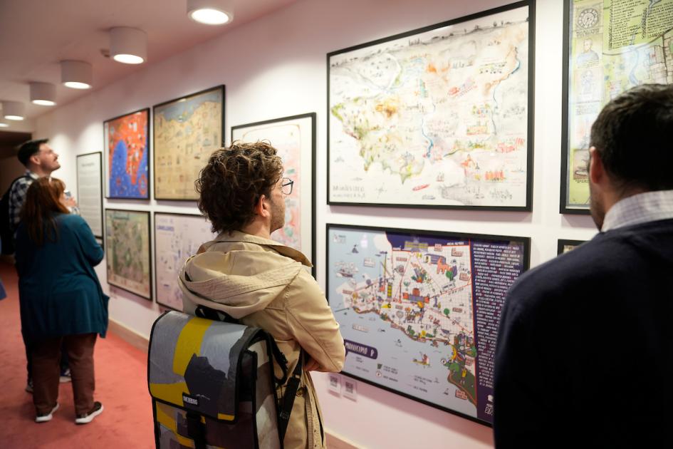 Exposición de Arte Cartográfico Exposición de Arte Cartográfico