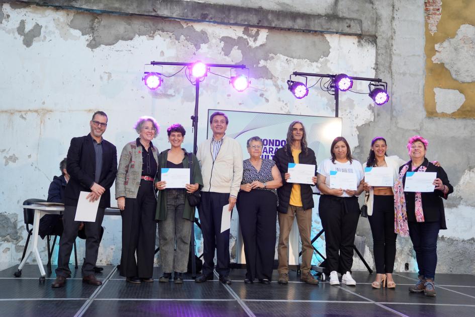 Fondos para la Cultura entrega los premios a sus ganadores Fondos para la Cultura entrega los premios a sus ganadores