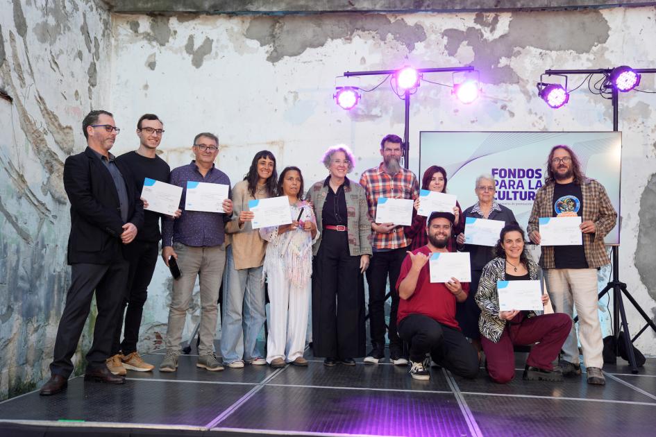 Fondos para la Cultura entrega los premios a sus ganadores Fondos para la Cultura entrega los premios a sus ganadores