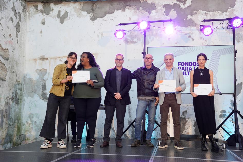Fondos para la Cultura entrega los premios a sus ganadores Fondos para la Cultura entrega los premios a sus ganadores