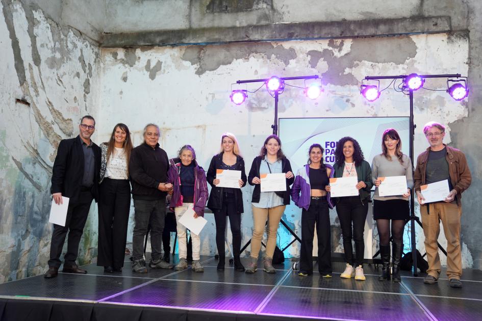 Fondos para la Cultura entrega los premios a sus ganadores Fondos para la Cultura entrega los premios a sus ganadores