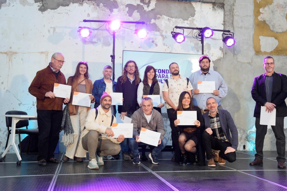 Fondos para la Cultura entrega los premios a sus ganadores Fondos para la Cultura entrega los premios a sus ganadores