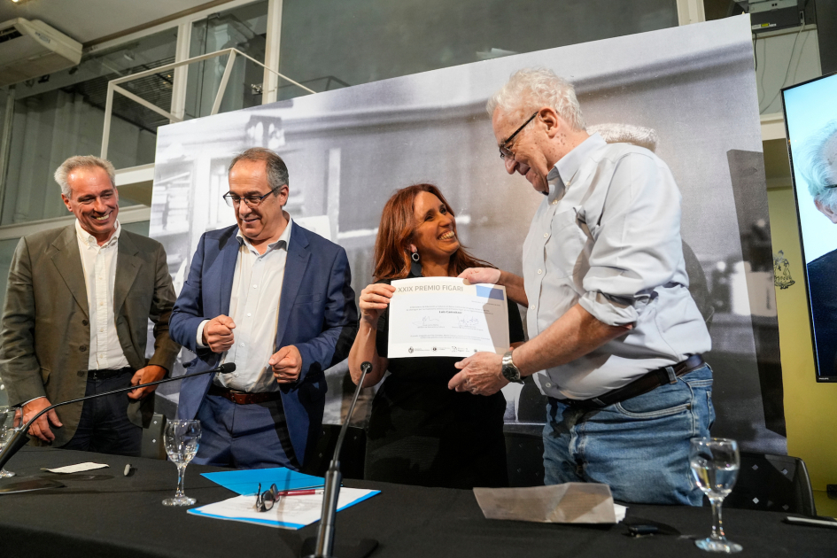 Entrega del vigésimo noveno Premio Figari 