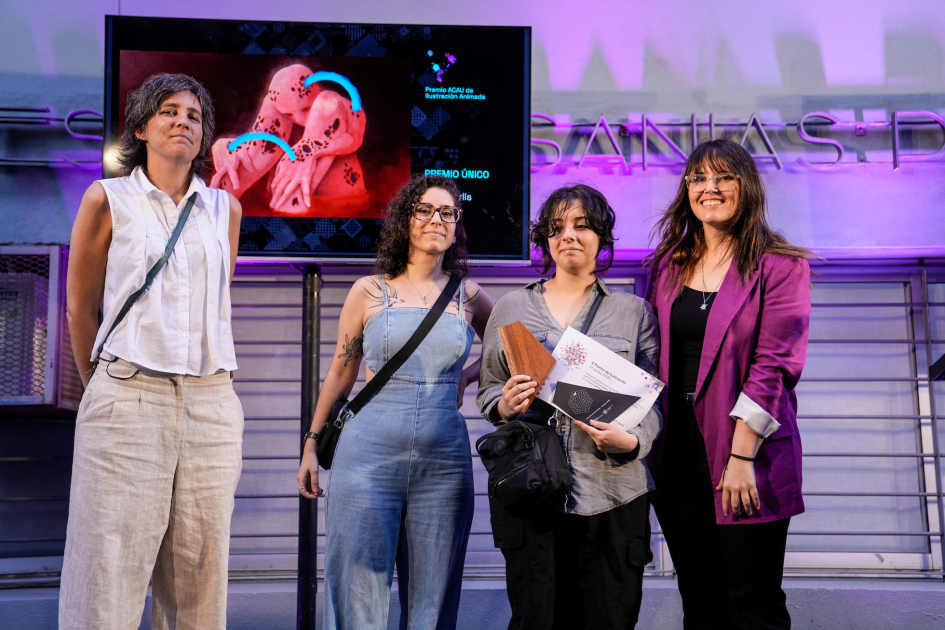 Abril Carlis, premio único categoría Premio ACAU de Ilustración Animada Abril Carlis, premio único categoría Premio ACAU de Ilustración Animada