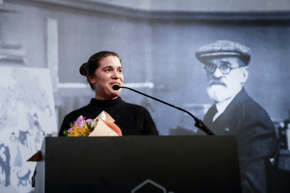 Reconocimiento a Pablo Thiago Rocca y bienvenida a Mercedes Bustelo en el Museo Figari Reconocimiento a Pablo Thiago Rocca y bienvenida a Mercedes Bustelo en el Museo Figari