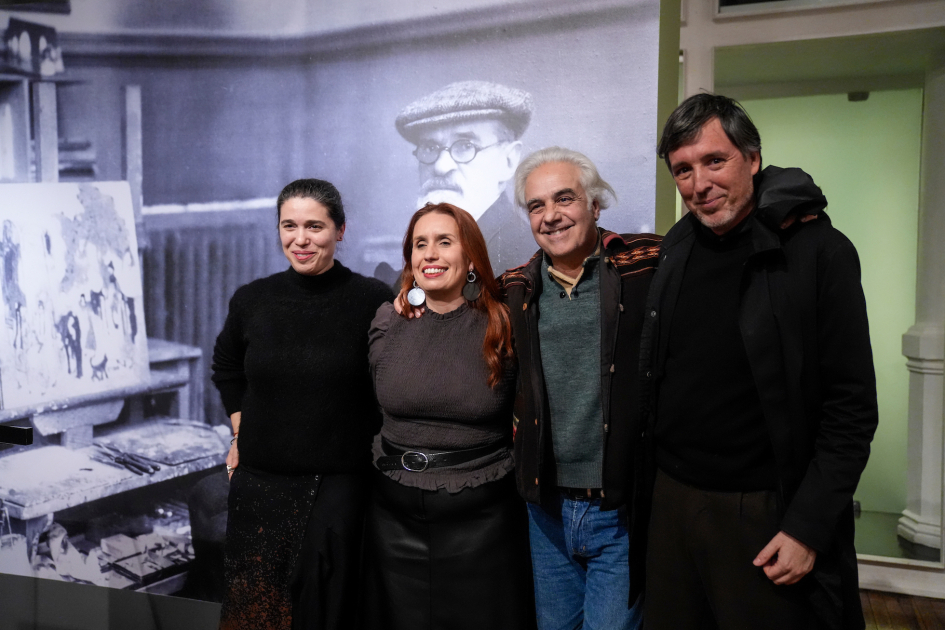 Reconocimiento a Pablo Thiago Rocca y bienvenida a Mercedes Bustelo en el Museo Figari Reconocimiento a Pablo Thiago Rocca y bienvenida a Mercedes Bustelo en el Museo Figari