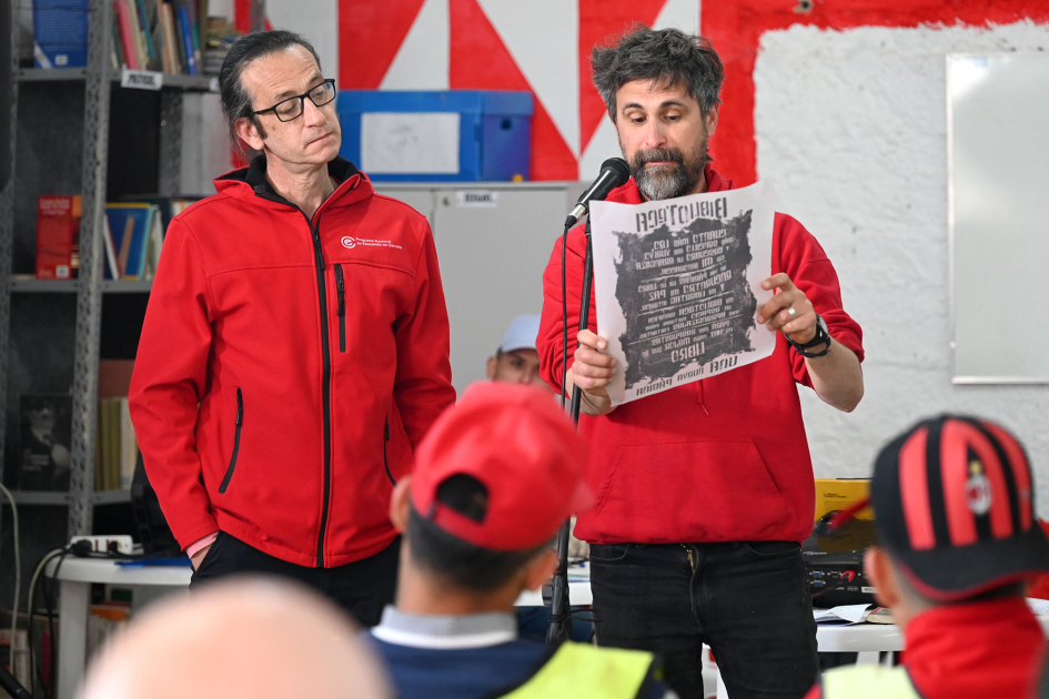 Dupla de educadores